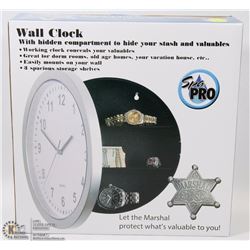 NEW HIDDEN COMPARTMENT WALL CLOCK