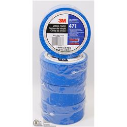 4 ROLLS OF 3M VINYL TAPE