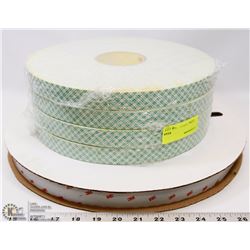 5 ROLLS OF 3M TAPE, ONE IS FIRE RESISTANT