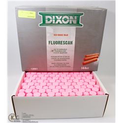 CASE OF DIXON UV SCANNABLE FLUORESCENT CHALK