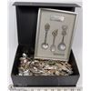 Image 1 : FLAT OF ASST COLLECTOR SPOONS