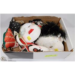 FLAT OF ASSORTED COLLECTOR MINI MASKS