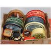 Image 1 : COLLECTION OF TINS, INCLUDES A 3 NUNS TOBACCO TIN