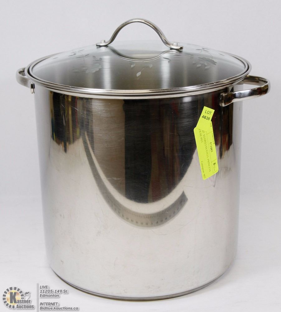 12 QT. STAINLESS STEEL PRINCESS HOUSE POT
