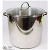 Image 1 : 20 QT. STAINLESS STEEL PRINCESS HOUSE POT