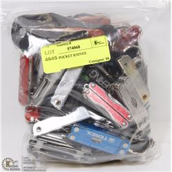 BAG OF POCKET KNIVES