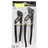Image 1 : NEW FIX-IT 2PC LARGE GROOVED PLIER SETS