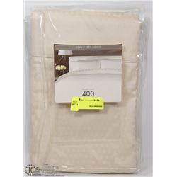 KING SIZE 400 THREAD COUNT FLAT SHEET