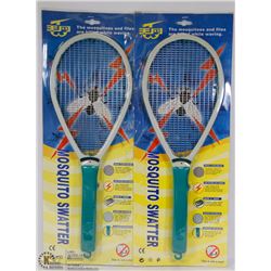 LOT OF 2 ELECTRONIC FLY SWATTERS