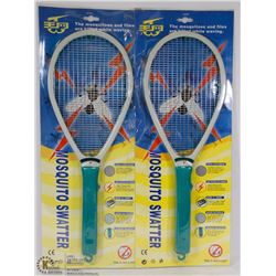 LOT OF 2 ELECTRONIC FLY SWATTERS