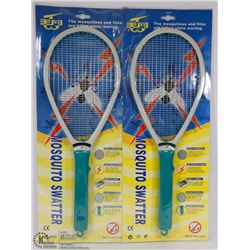 LOT OF 2 ELECTRONIC FLY SWATTERS