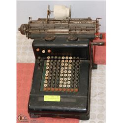 ANTIQUE ADDING MACHINE, NEEDS TLC