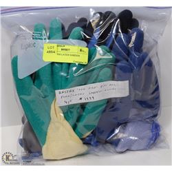 4 PACK FOAM LATEX GARDEN GLOVES