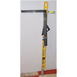 22) LOT OF SQUARE AND A LEVEL