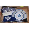 Image 1 : FLAT OF TORONTO MAPLE LEAFS ITEMS