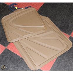 4PC UNIVERSAL FIT VEHICLE FLOOR MATS