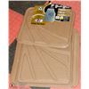 Image 1 : 4PC UNIVERSAL FIT VEHICLE FLOOR MATS