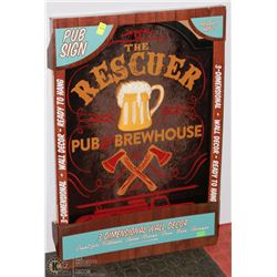 PUB SIGN 24" X 16"