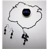 Image 1 : #7 - BLACK SWAROVSKI CRYSTAL SET
