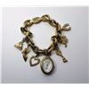 Image 1 : #3 - GOLDTONE CHARM BRACELET STYLE  WATCH