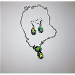 #9 - AUSTRALIAN TRIPLATE PENDANT & EARRINGS