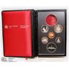 Image 1 : 1981 CANADIAN 6 COIN  PROOF SET WITH COA