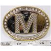 Image 1 : LARGE BELT BUCKLE "M"