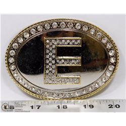 LARGE BELT BUCKLE "E"