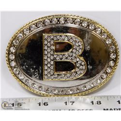 LARGE BELT BUCKLE "B"