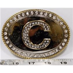LARGE BELT BUCKLE "C"