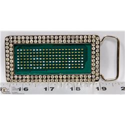 LED BELT BUCKLE, DISPLAY YOUR OWN MESSAGE!