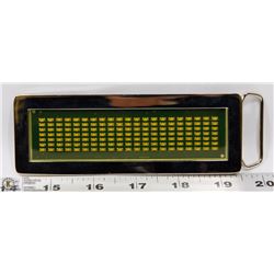 LED BELT BUCKLE, DISPLAY YOUR OWN MESSAGE!
