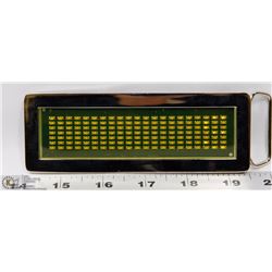 LED BELT BUCKLE, DISPLAY YOUR OWN MESSAGE!