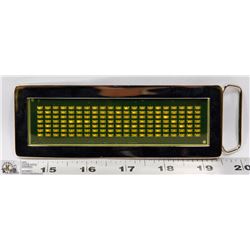LED BELT BUCKLE, DISPLAY YOUR OWN MESSAGE!