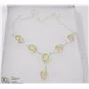 Image 1 : #26-AUSTRALIAN TRIPLE OPAL GEMSTONE NECKLACE