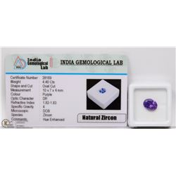 #15- NATURAL ZIRCON GEMSTONE 4.40CTS
