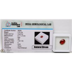 #14- NATURAL ZIRCON GEMSTONE 4.15CTS