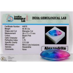 #16- ALEXANDRITE GEMSTONE 46.40CTS