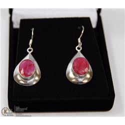 #3-NATURAL RUBY EARRINGS