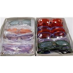 TWO FLATS OF QUALITY DESIGNER SUNGLASSES