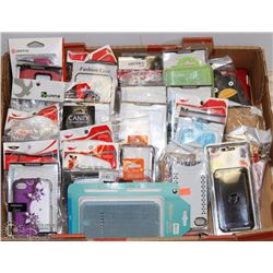 LOT OF 40 PLUS CELL PHONE CASES & PROTECTORS
