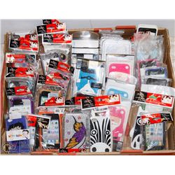 LOT OF 40 PLUS CELL PHONE CASES & PROTECTORS