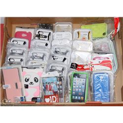 LOT OF 40 PLUS CELL PHONE CASES & PROTECTORS