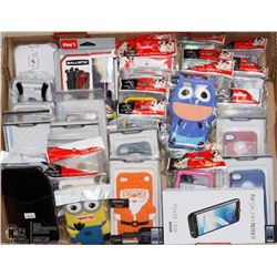 LOT OF 40 PLUS CELL PHONE CASES & PROTECTORS