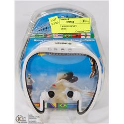 LOT OF 2 WIRELESS MP3 HEADPHONES