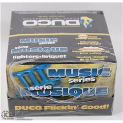 BOX OF 50 NEW MUSICAL  THEMED LIGHTERS