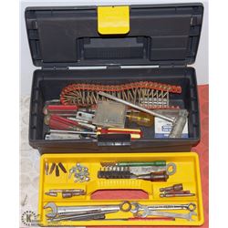 BLACK HOLT TOOL BOX & CONTENTS