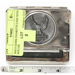 HOLY HAWK CIGARETTE CASE WITH ROLLER
