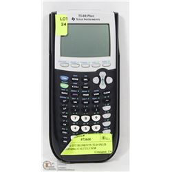 TEXAS INSTRUMENTS TI-84 PLUS GRAPHING CALCULATOR