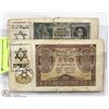 Image 1 : 2 JEWISH GETTO NAZI BANK NOTES